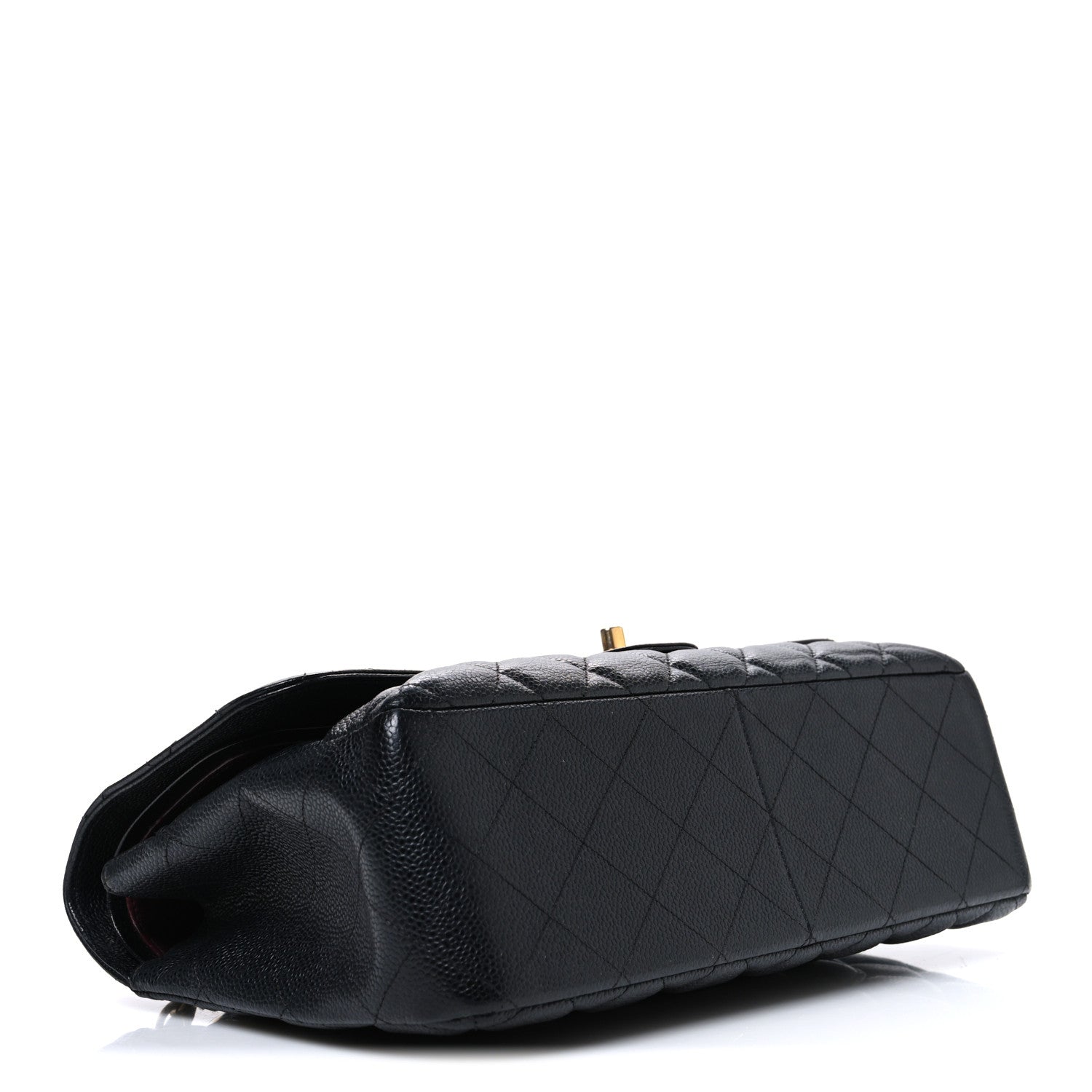 Chanel Caviar Quilted Jumbo Double Flap Black
