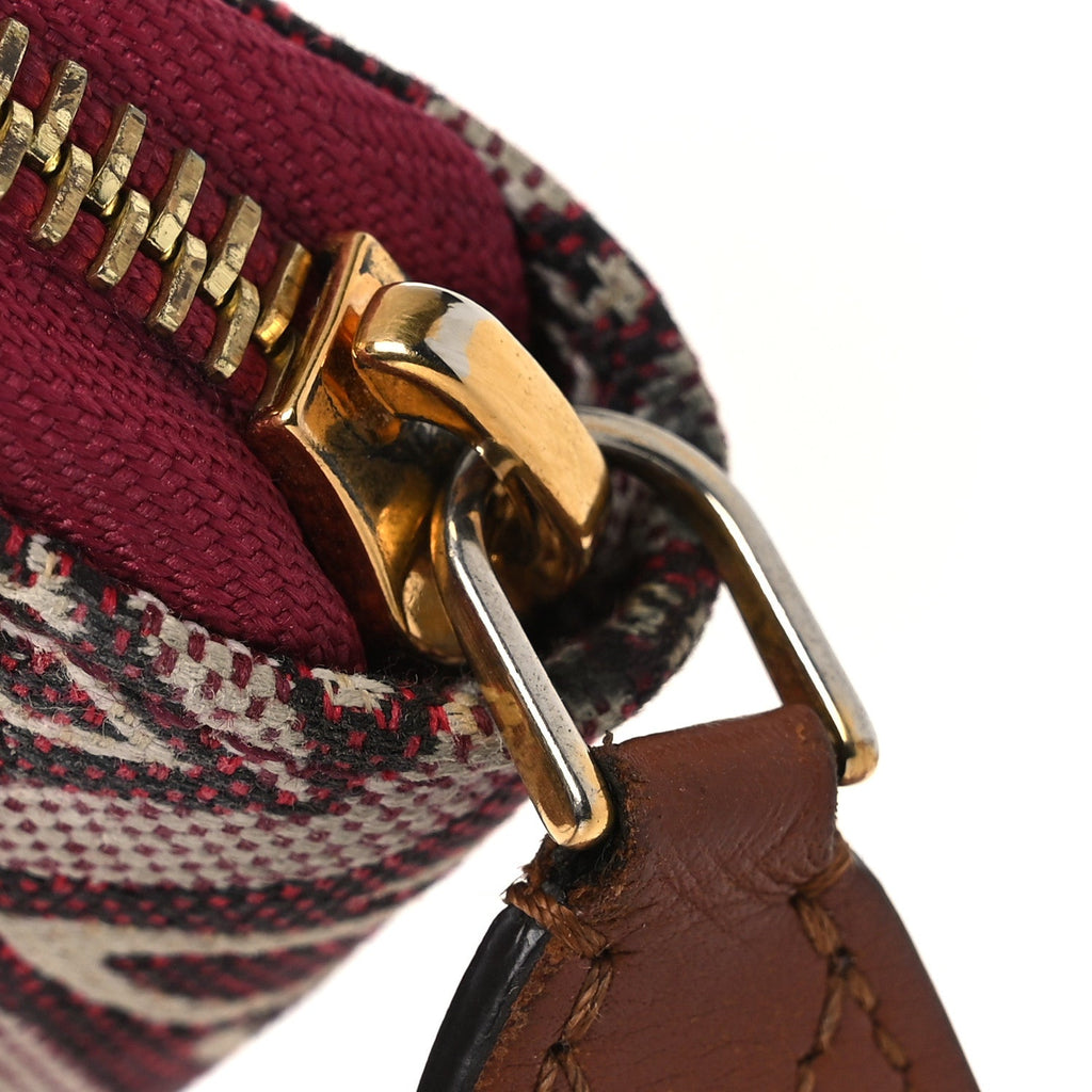 Louis Vuitton Jacquard Since 1854 Zippy Wallet Bordeaux