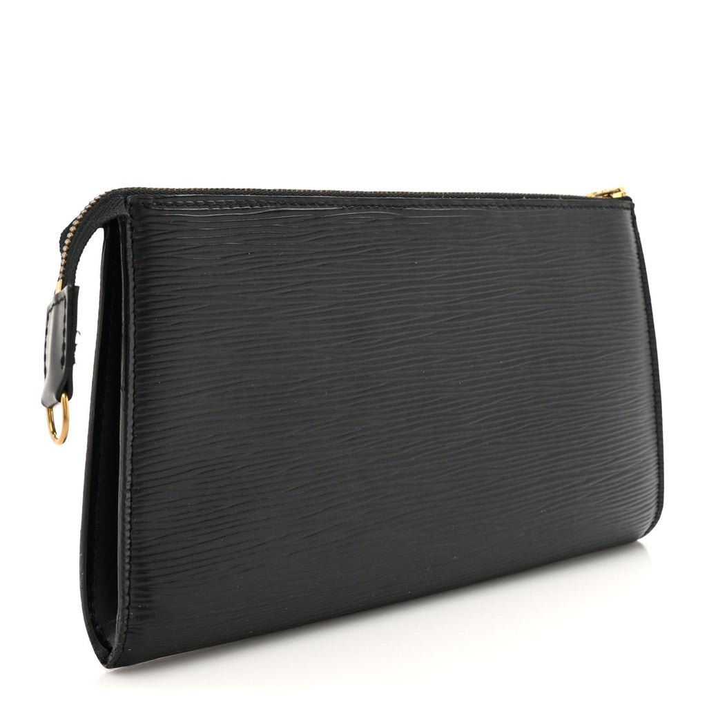 Louis Vuitton Epi Pochette Accessories 24 Black