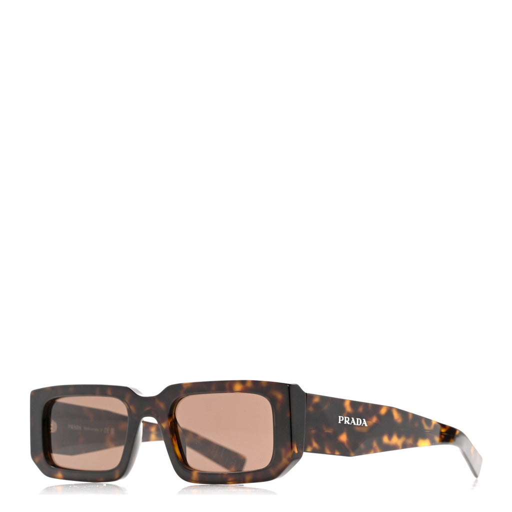 Prada Acetate Symbole Sunglasses SPR 06Y Tortoise