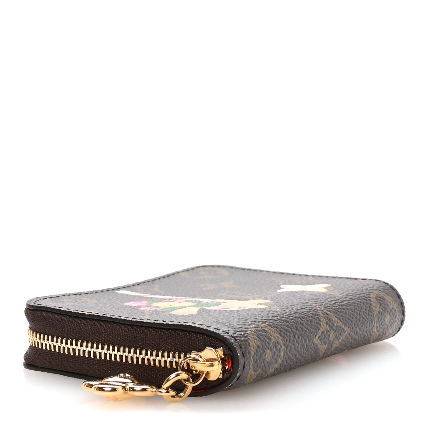Louis Vuitton Monogram 2024 Christmas Animation Candy Factory Zippy Coin Purse  Candy Red