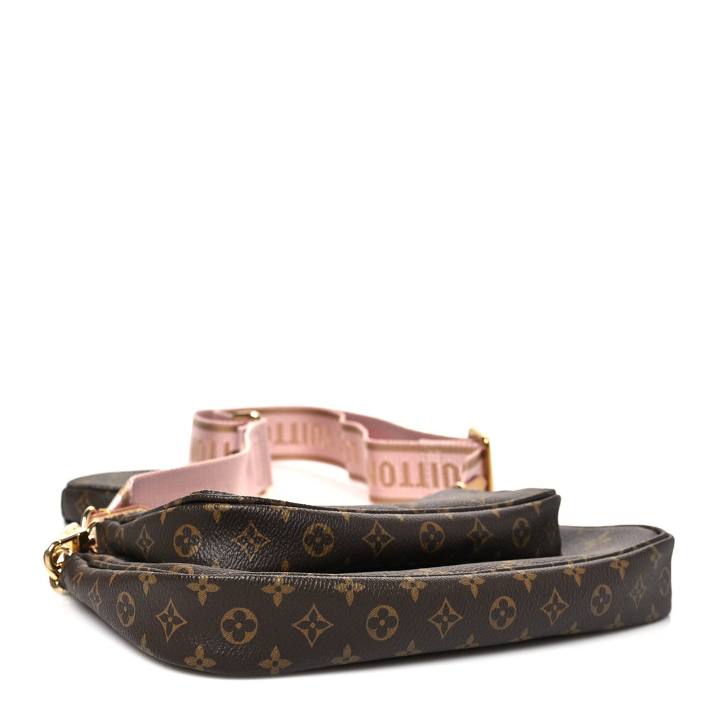 Louis Vuitton Monogram Multi Pochette Accessories Rose Clair