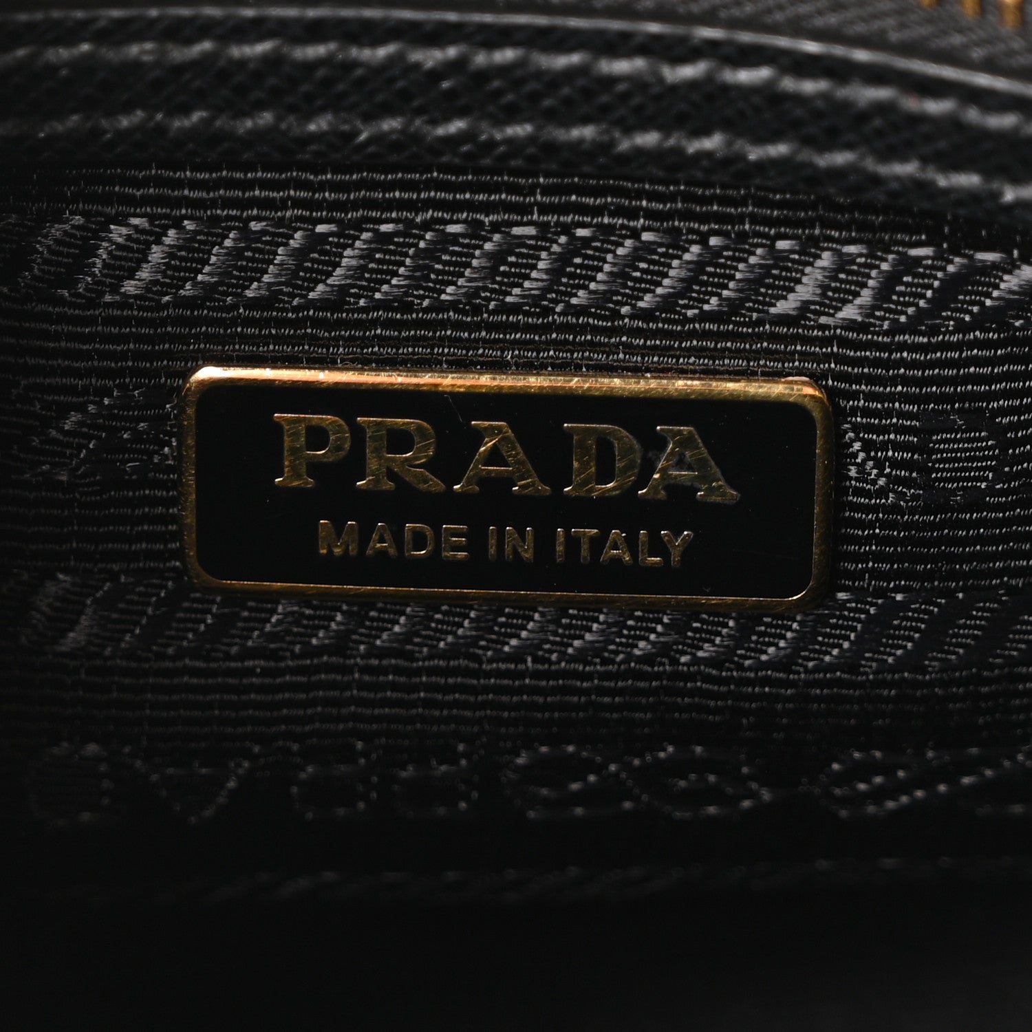 Prada Saffiano Lux Mini Boston Crossbody Bag Black