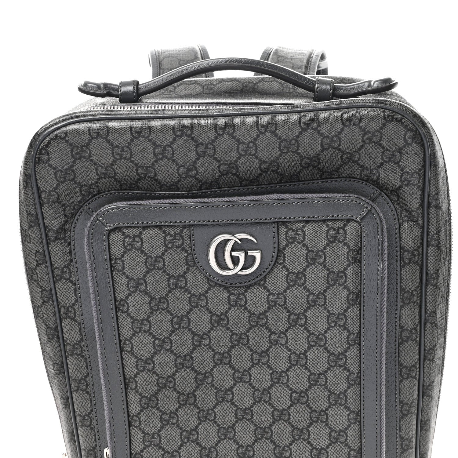 Gucci GG Supreme Monogram Ophidia Backpack  Grey