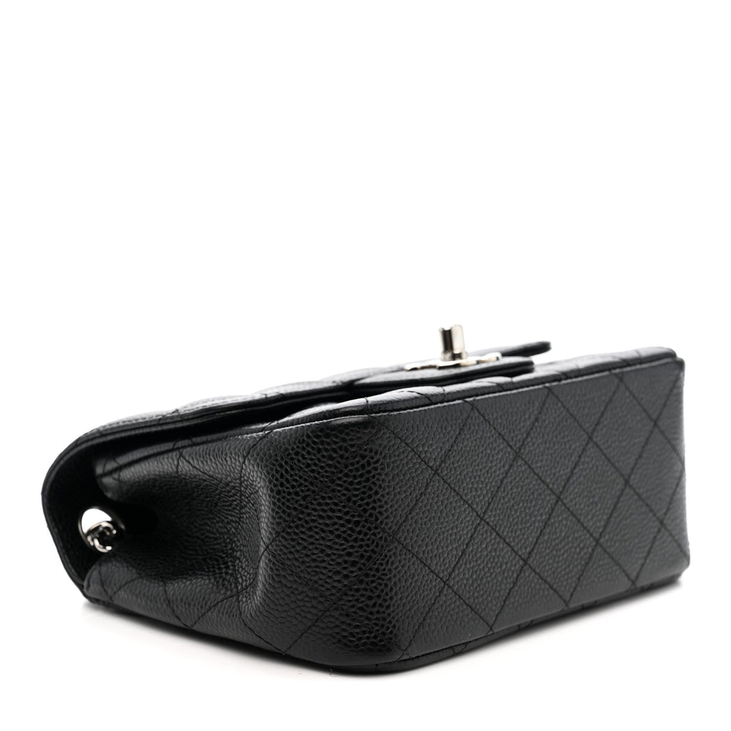 Chanel Caviar Quilted Mini Square Flap Black