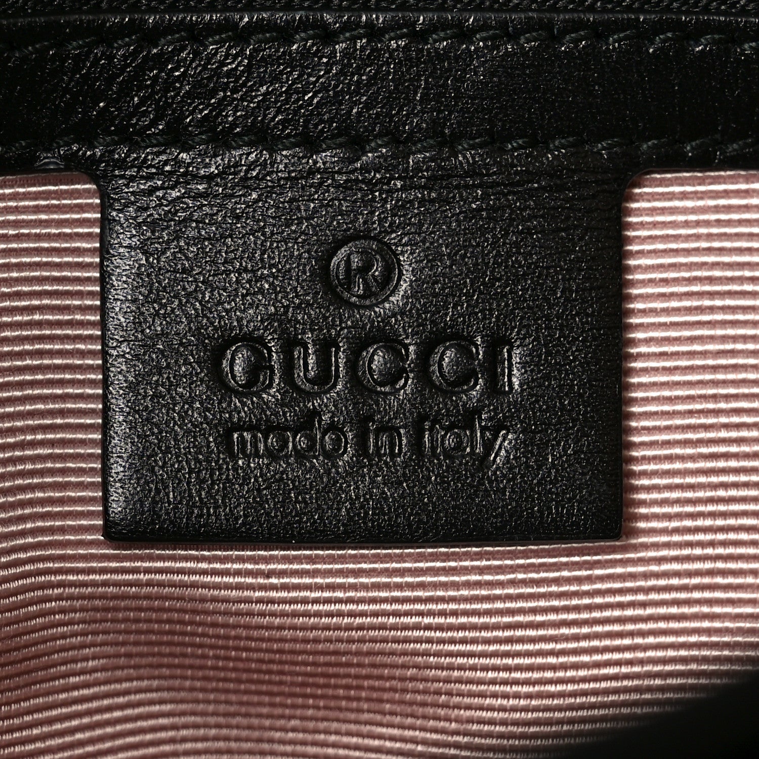 Gucci Vitello Palmellato Lux Small Arli Flap Shoulder Bag Black