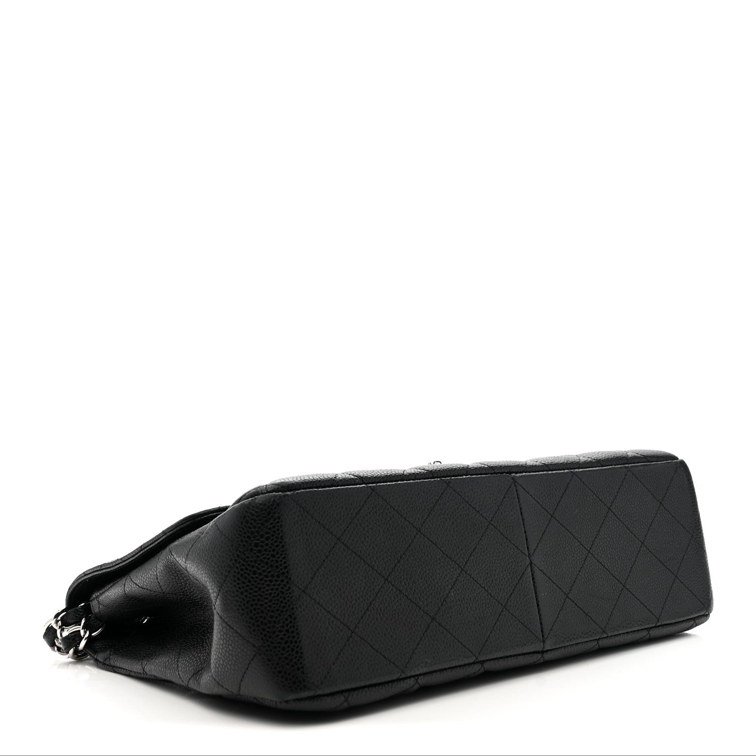 Chanel Caviar Quilted Jumbo Single Flap Black