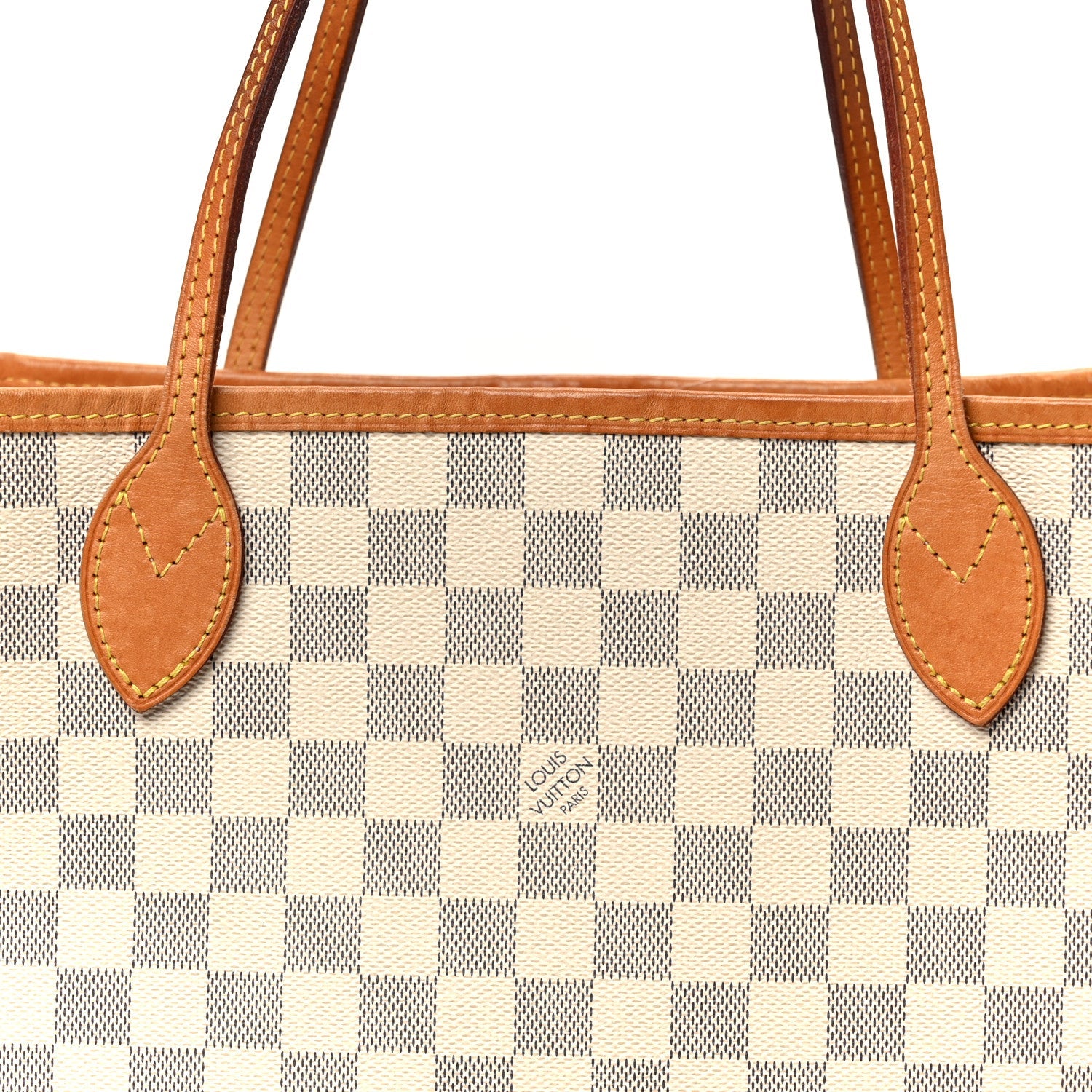 Louis Vuitton Damier Azur Neo Neverfull MM Rose Ballerine