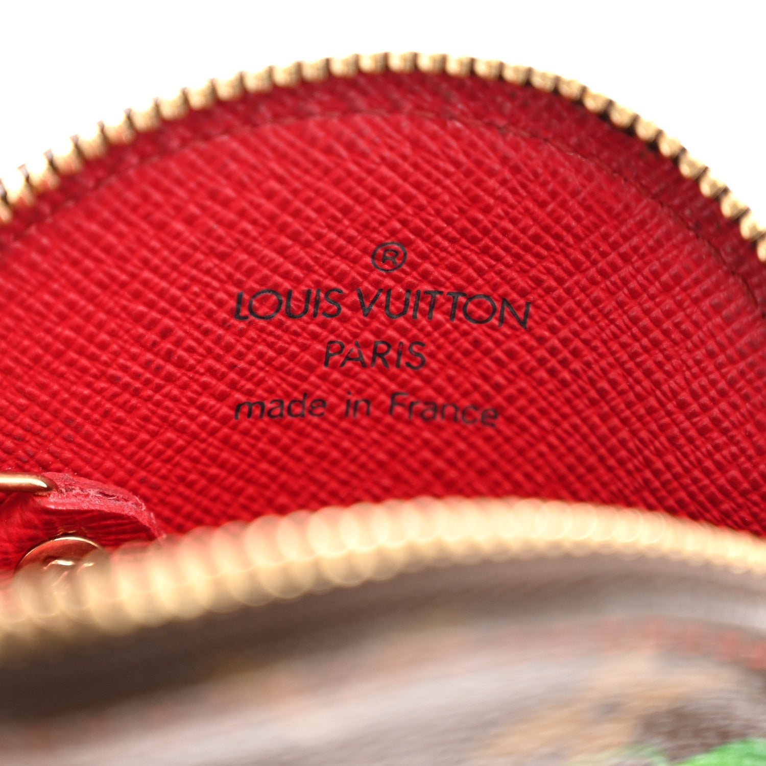 Louis Vuitton Monogram Cerises Round Coin Purse