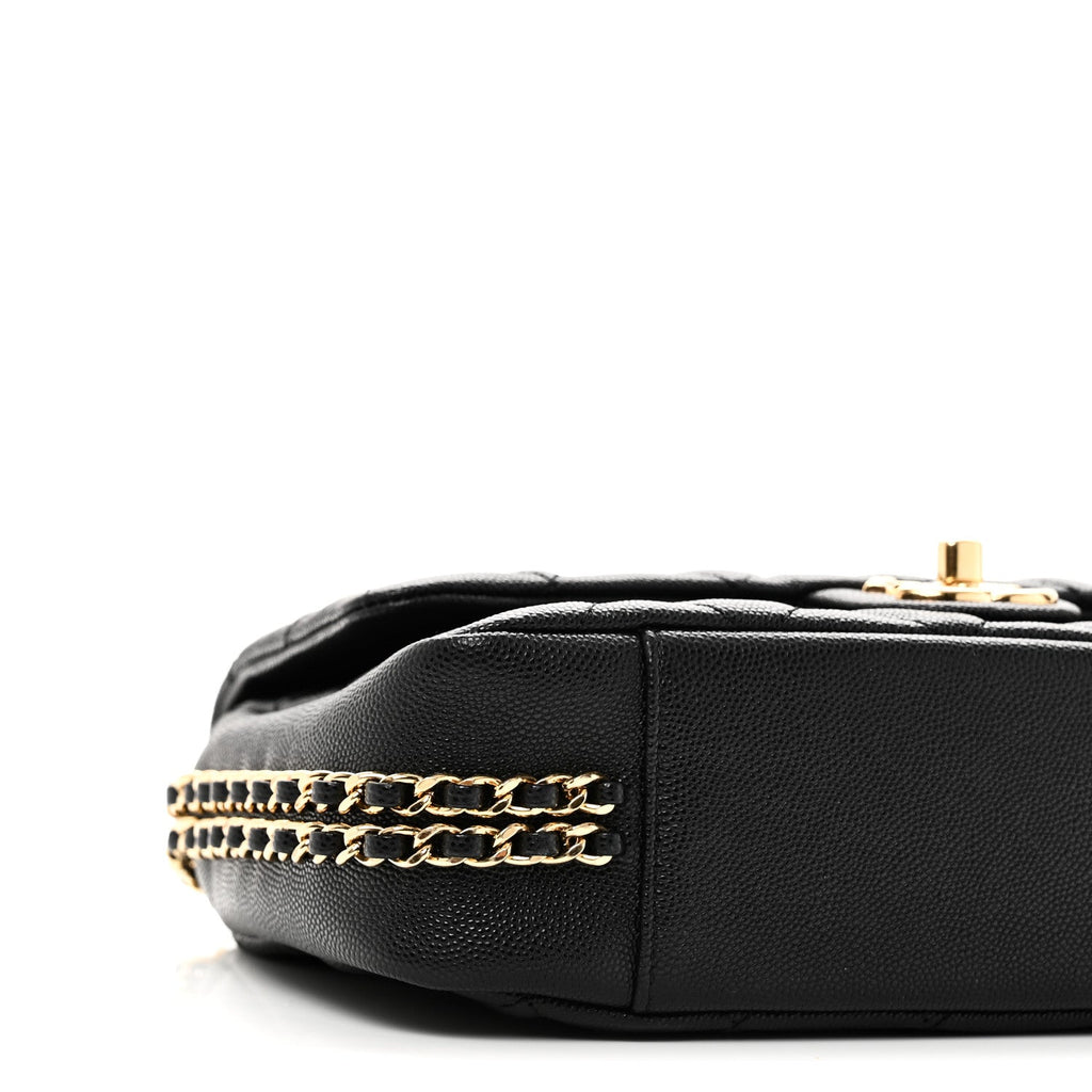 Chanel Caviar Quilted Small CC You Flap Black
