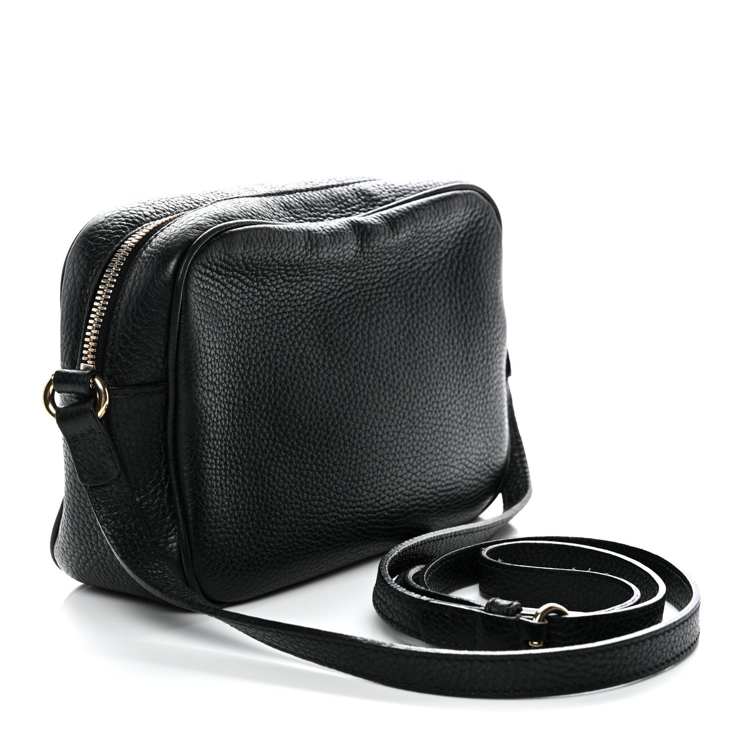 Gucci Pebbled Calfskin Small Soho Disco Bag Black