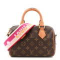 Louis Vuitton Monogram Speedy Bandouliere 20 Fuchsia