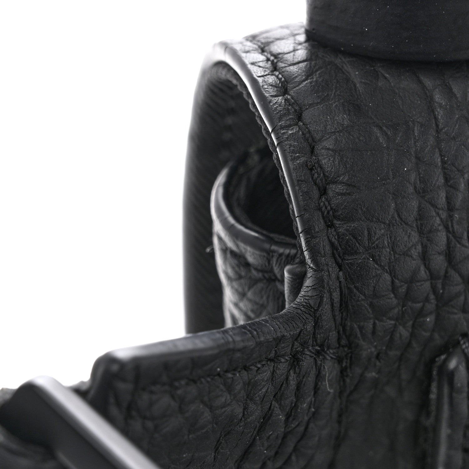 Louis Vuitton Taurillon Monogram S Lock Sling Bag Black