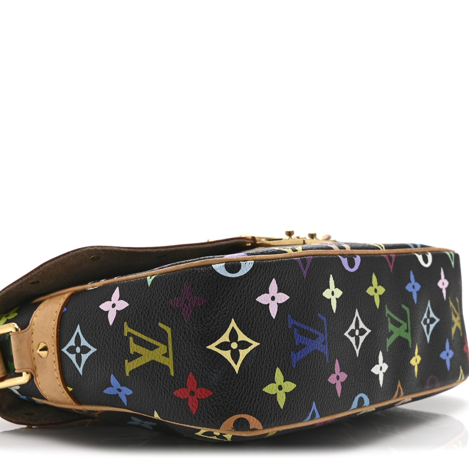Louis Vuitton Monogram Multicolor Sologne Black