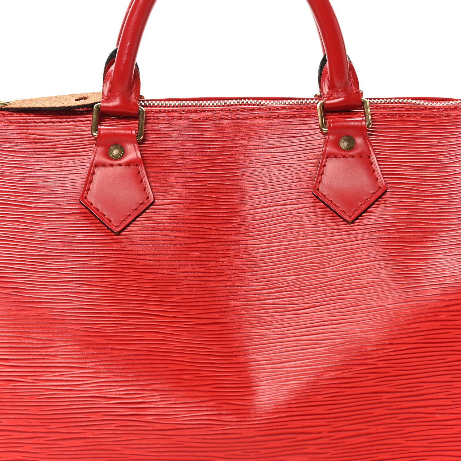 Louis Vuitton Epi Speedy 30 Castillan Red
