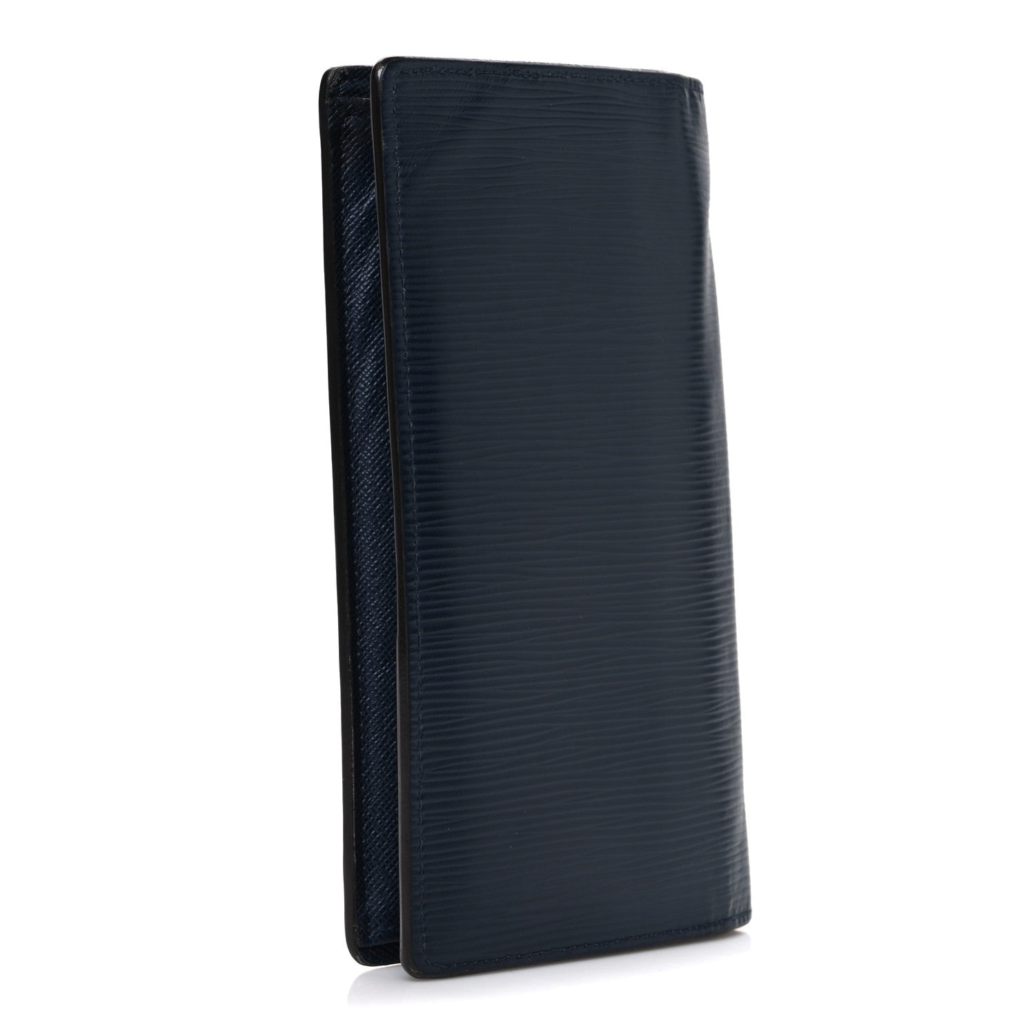 Louis Vuitton Epi Brazza Wallet Blue Marine