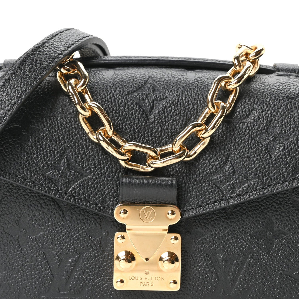 Louis Vuitton Empreinte Pochette Metis East West Black