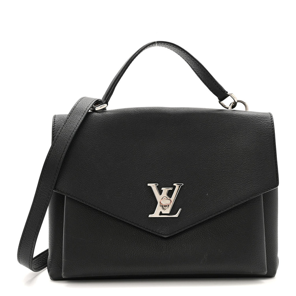 Louis Vuitton Soft Calfskin My Lockme Top Handle Black