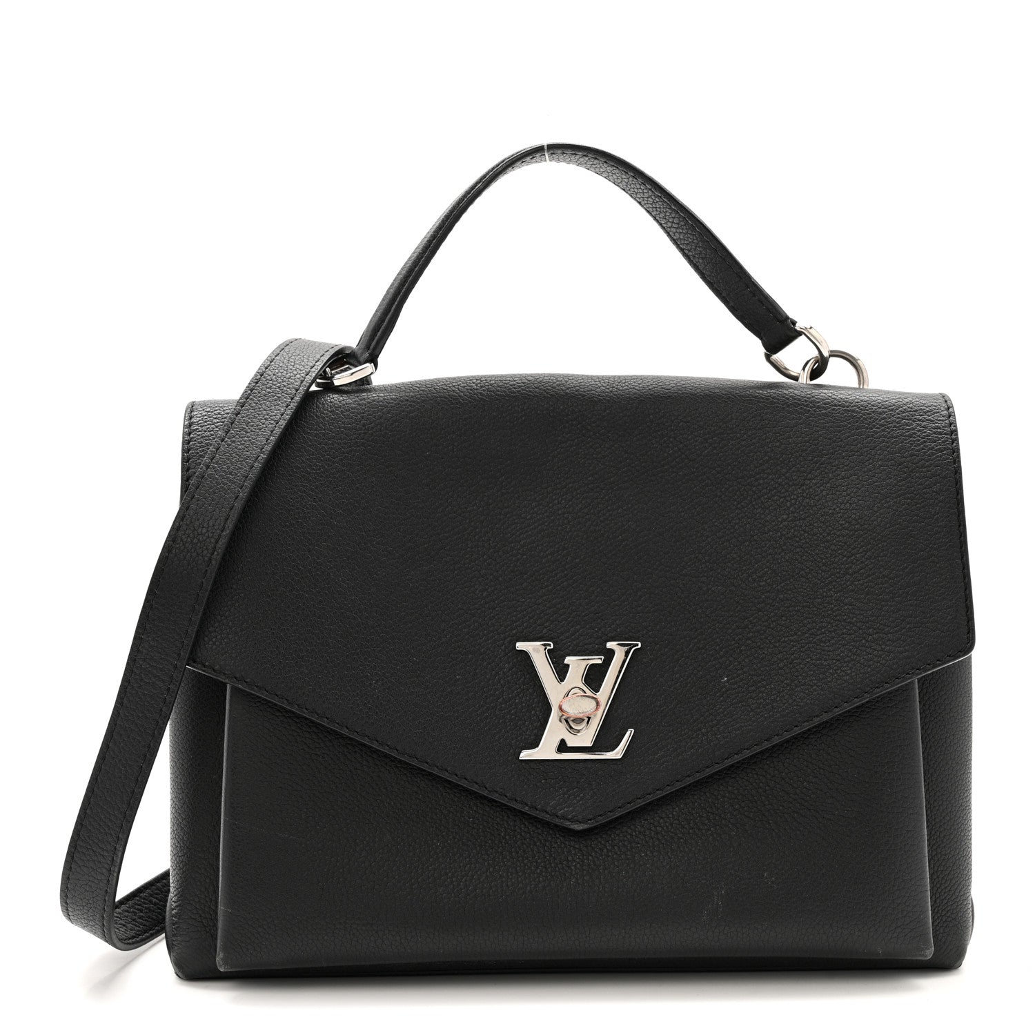 Louis Vuitton Soft Calfskin My Lockme Top Handle Black