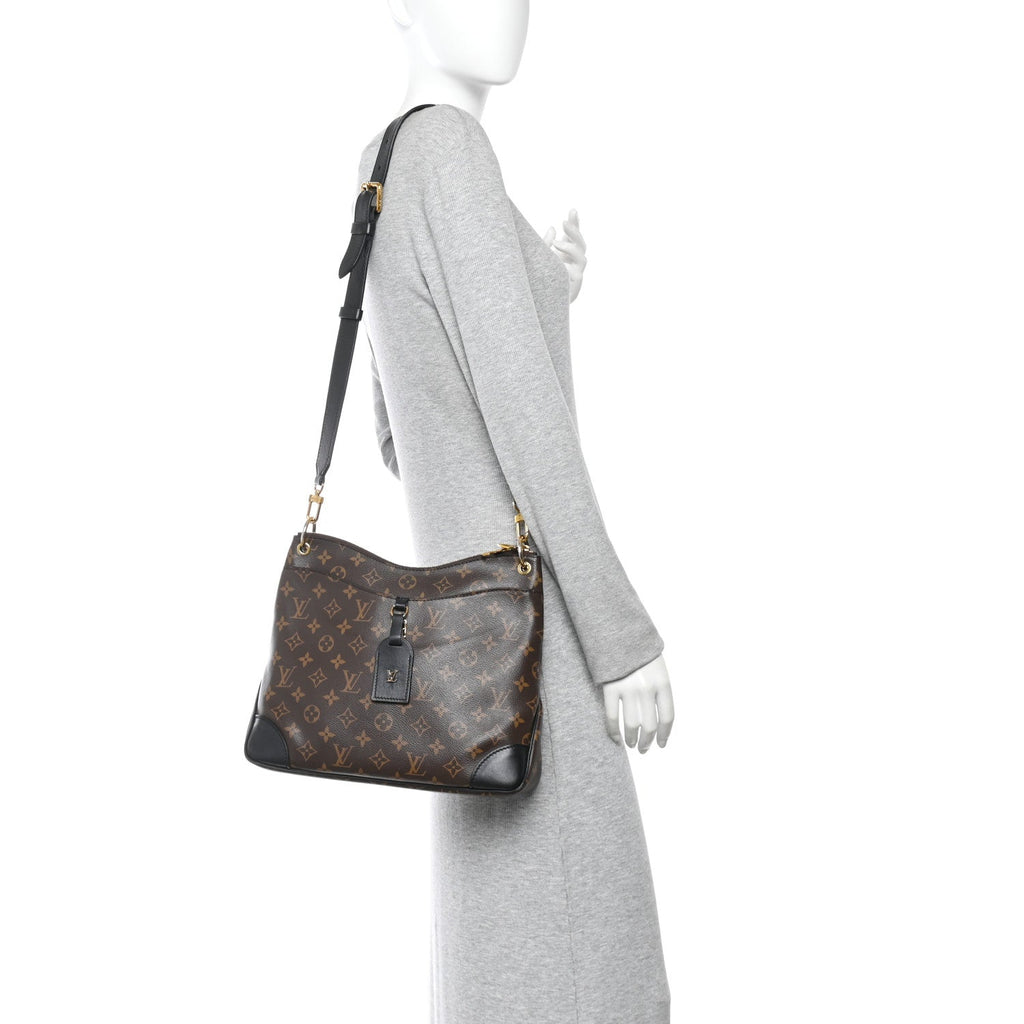 Louis Vuitton Monogram Odeon MM Black