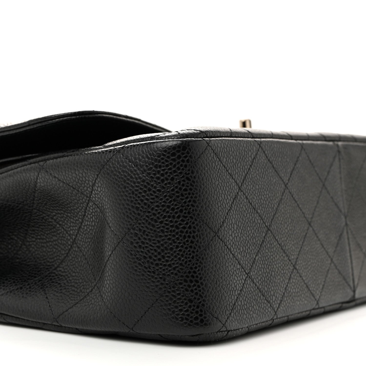 Chanel Caviar Quilted Jumbo Double Flap Black