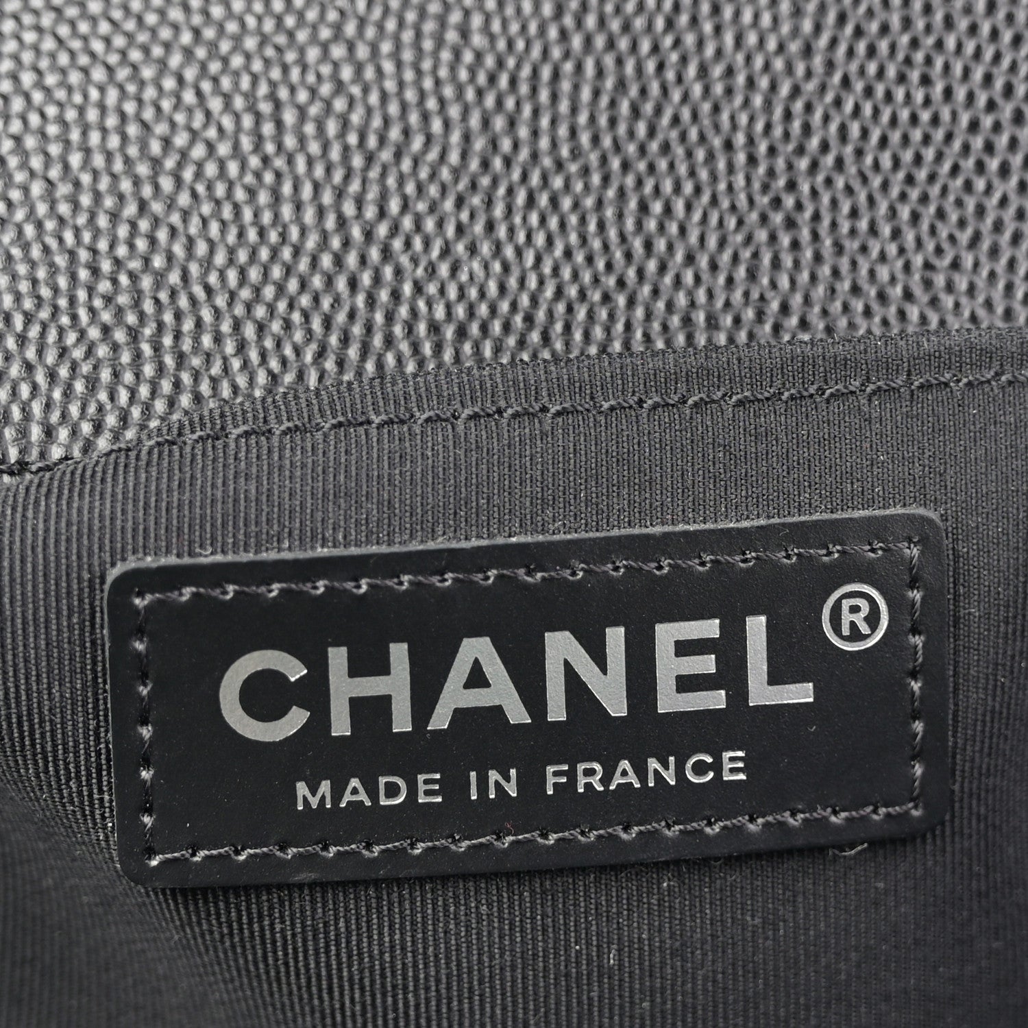 Chanel Caviar Quilted Medium Boy Flap Black