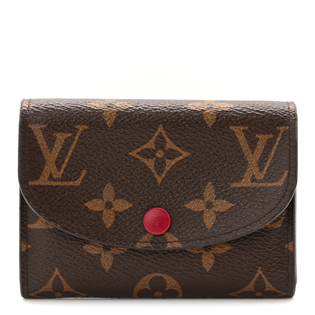Louis Vuitton Monogram Rosalie Coin Purse Fuchsia