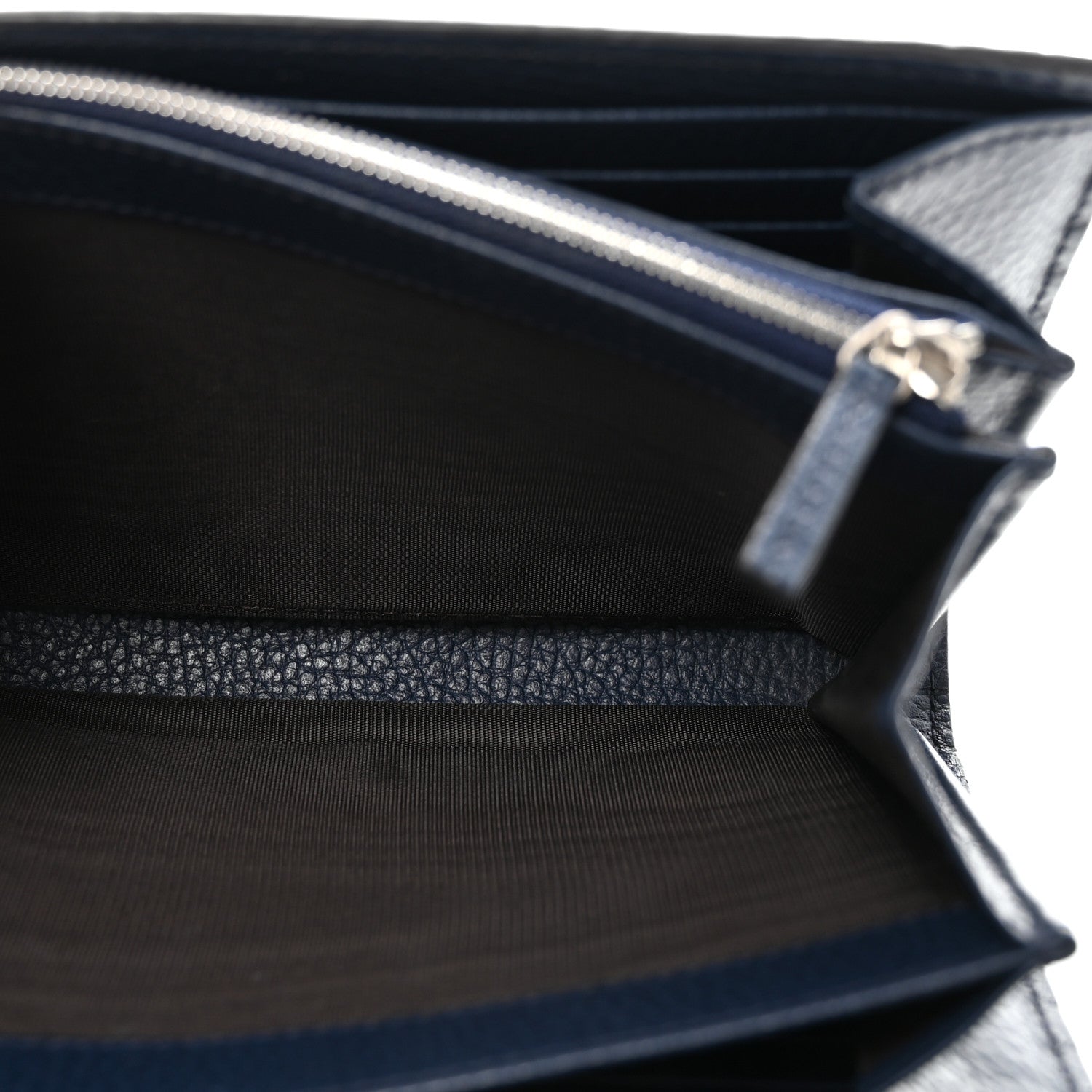 Gucci Dollar Calfskin Crystal Mini Dionysus Chain Wallet Blue Agata Black Diamond