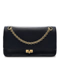 Chanel Calfskin Nude 2.55 Reissue 225 Flap Blue