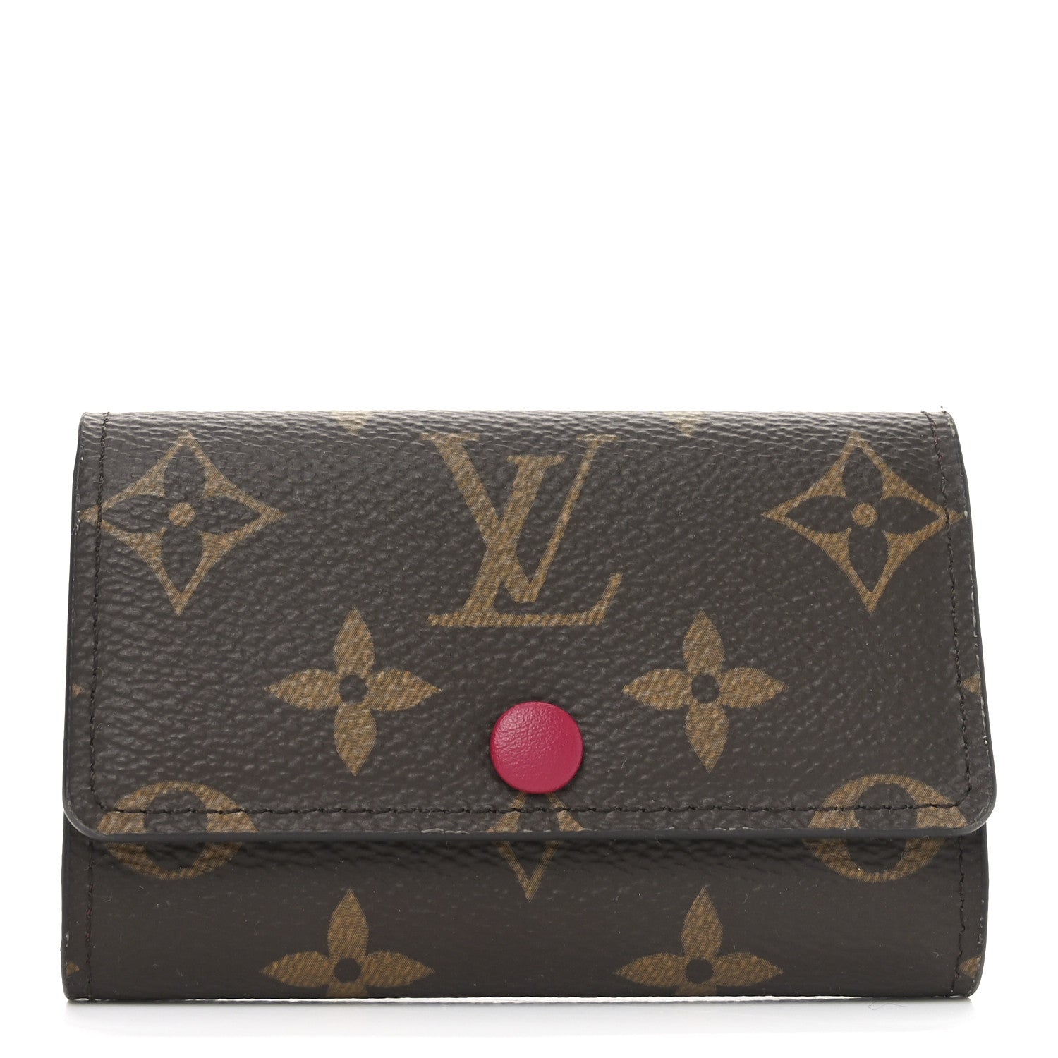 Louis Vuitton Monogram 6 Key Multicles Holder Fuchsia