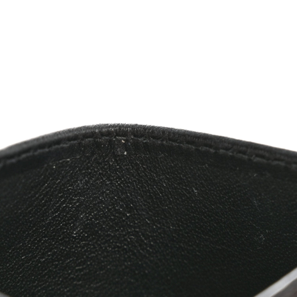 Gucci Calfskin Matelasse GG Marmont Card Holder Black