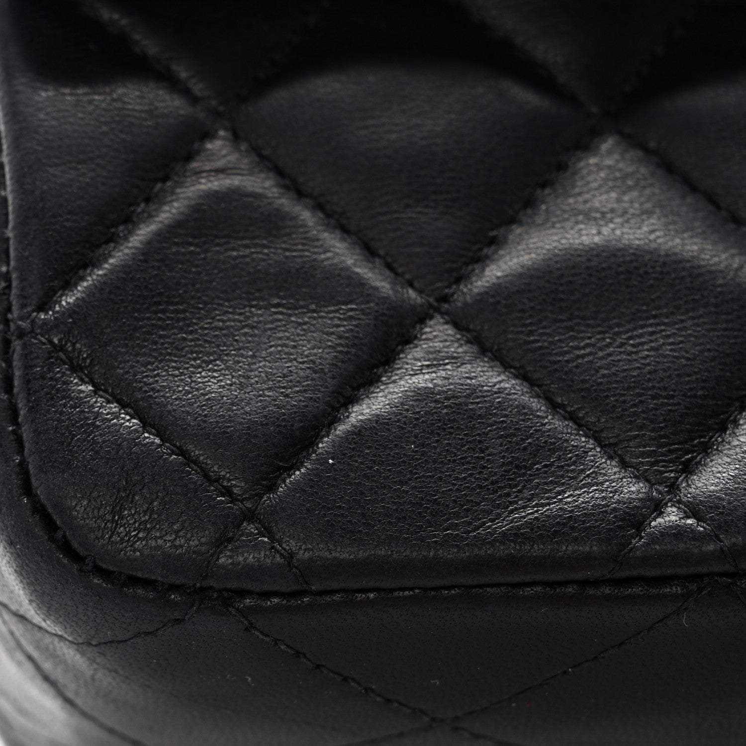 Chanel Lambskin Quilted Small Double Flap Black