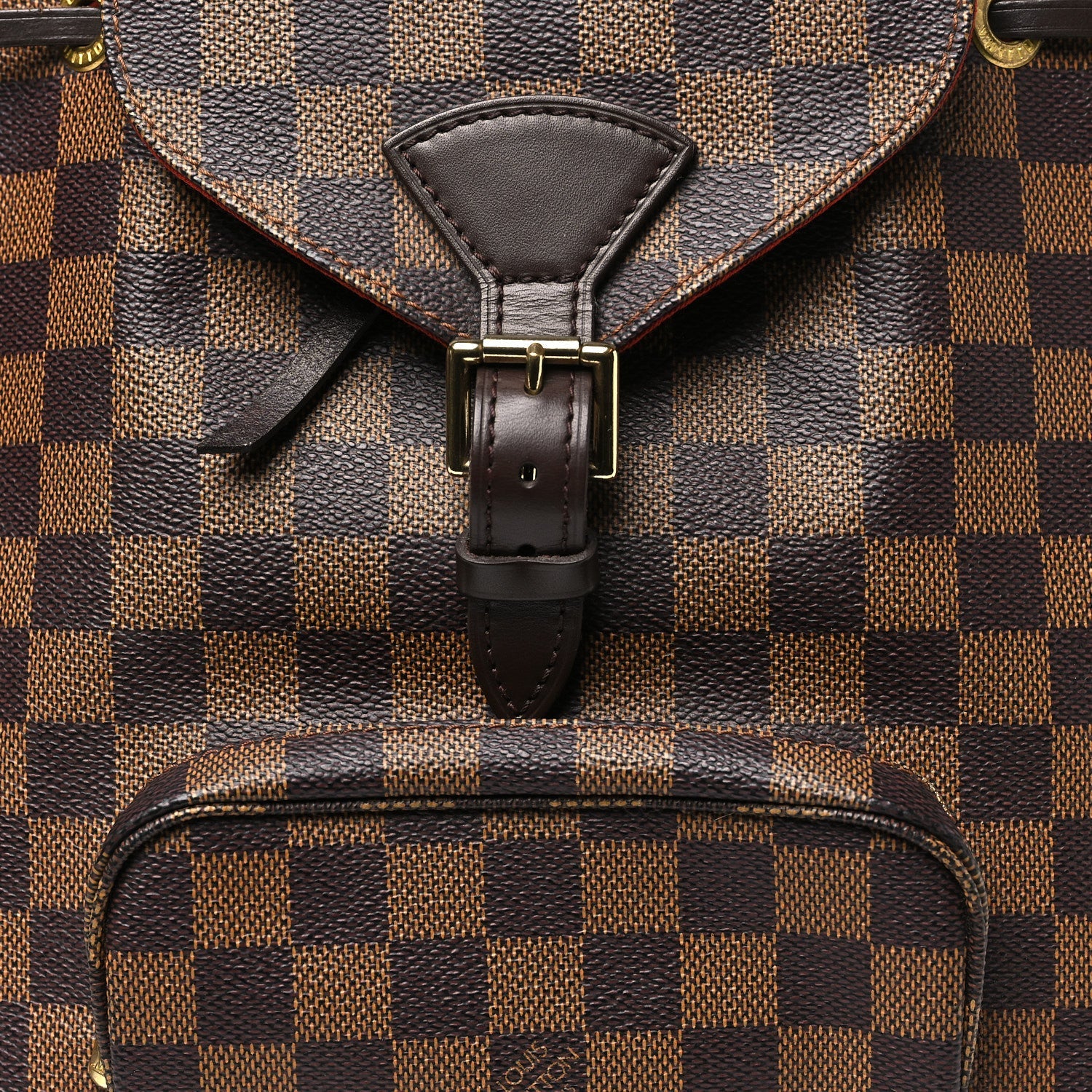 Louis Vuitton Damier Ebene Montsouris MM Backpack