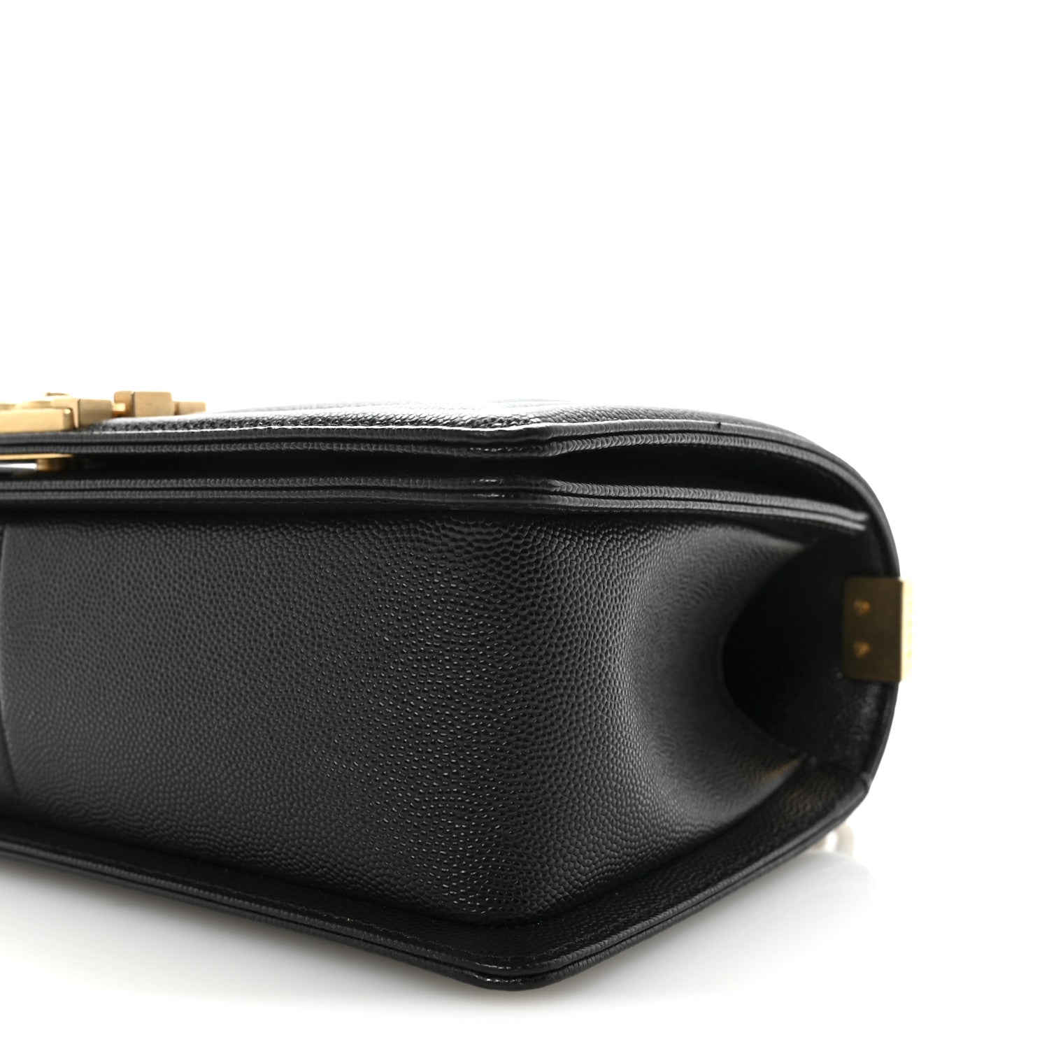 Chanel Caviar Quilted Medium Boy Flap Black