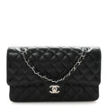 Chanel Caviar Quilted Medium Double Flap Black