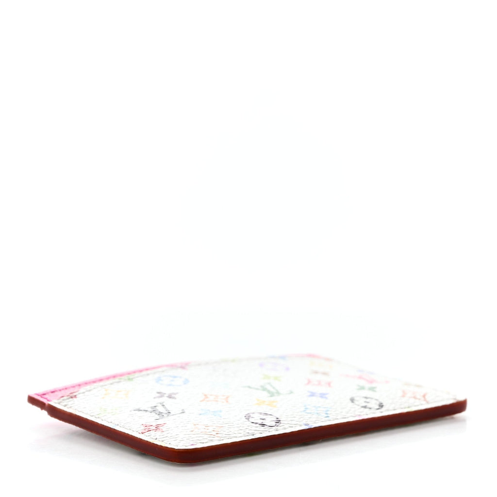 Louis Vuitton LV X TM Monogram Multicolor Card Holder Kawaii Pink