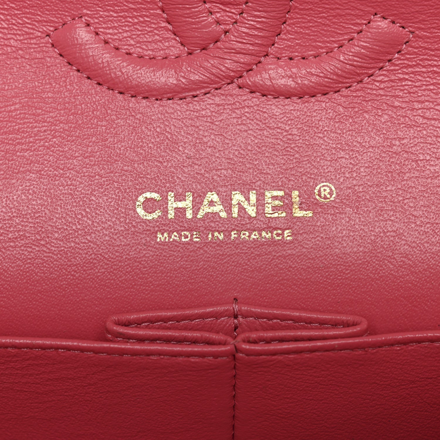 Chanel Tweed Medium Double Flap Pink