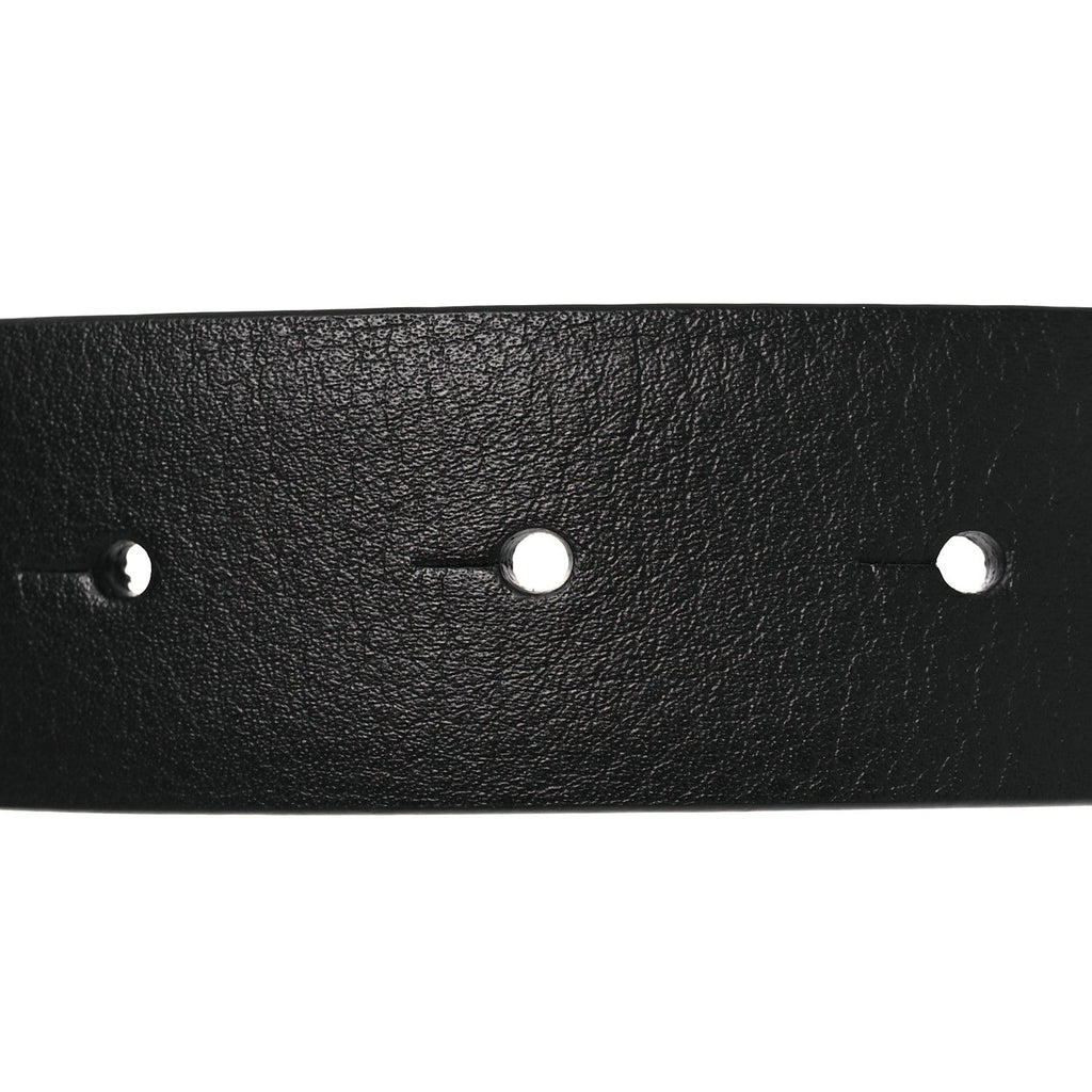 Calfskin Crystal CC Belt 85 34 Black Multicolor