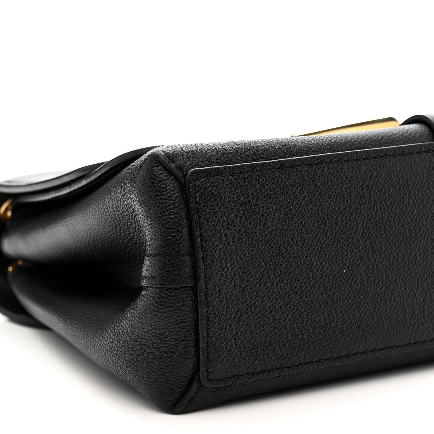 Louis Vuitton Monogram Cuir Plume Ecume Very Chain Bag Black