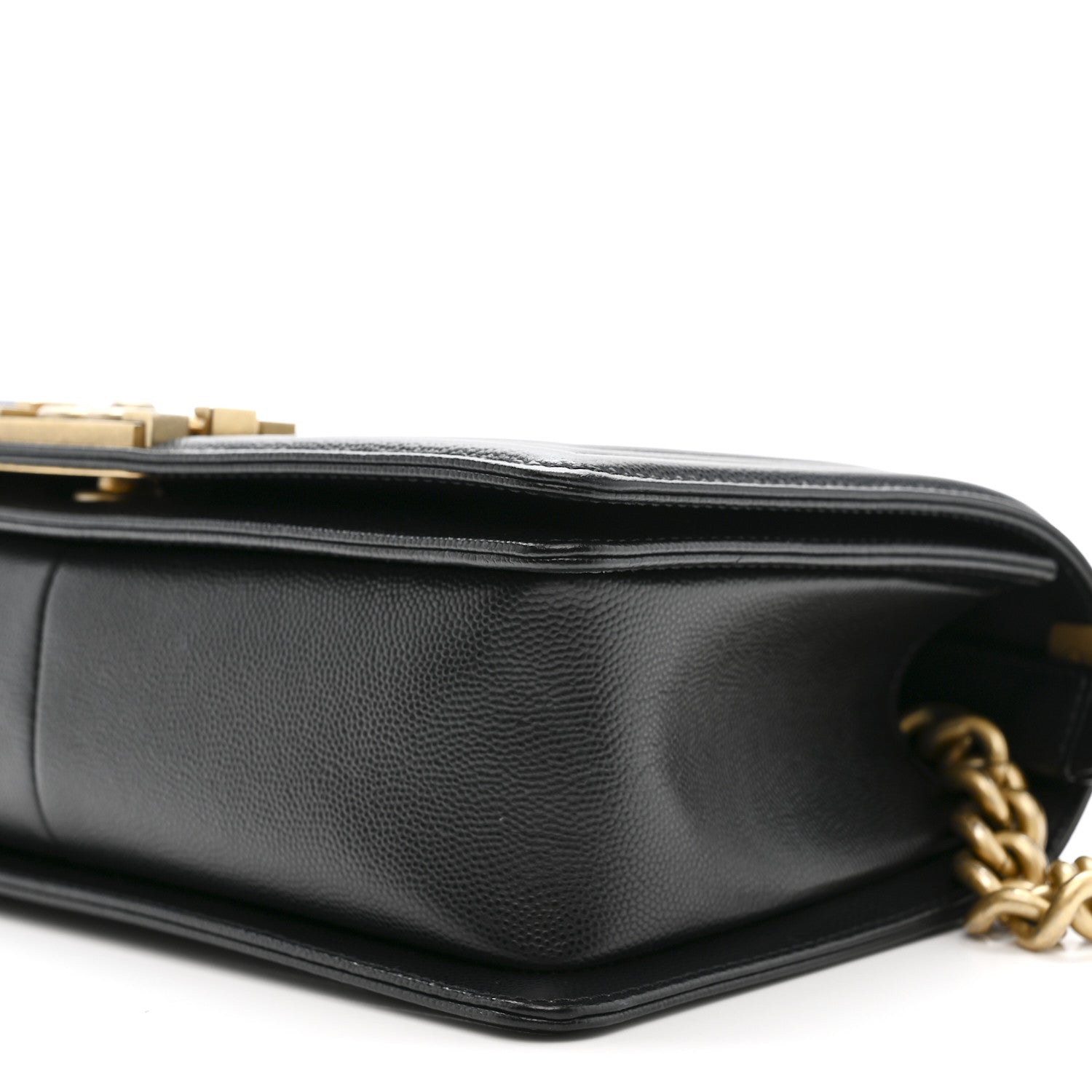Chanel Caviar Quilted Medium Boy Flap Black