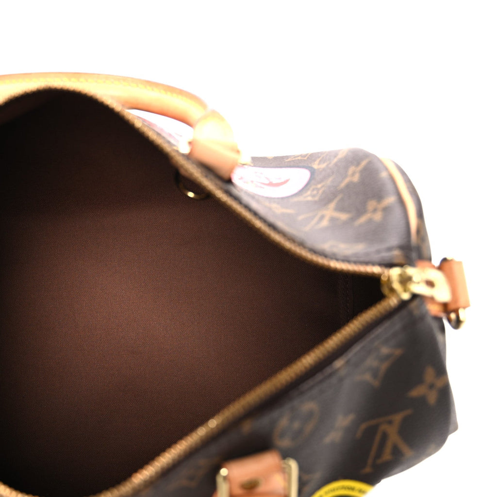 Louis Vuitton Monogram My World Tour Speedy Bandouliere 30