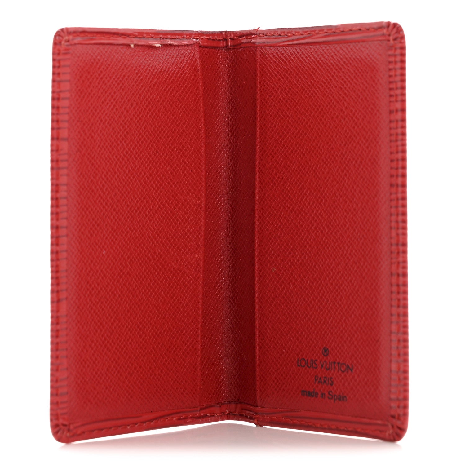 Louis Vuitton Epi Pocket Organizer Red
