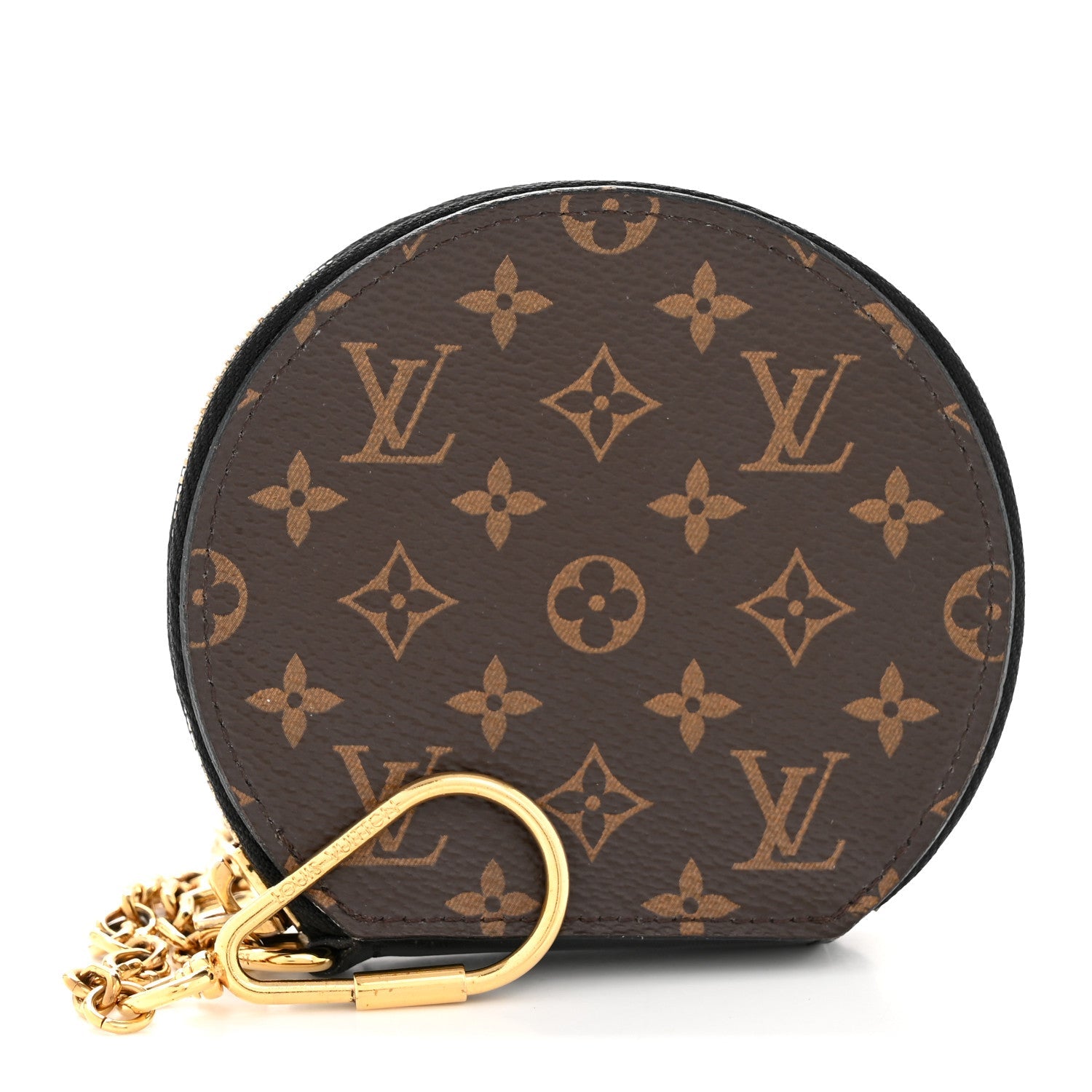 Louis Vuitton Calfskin Monogram Micro Boite Chapeau Black