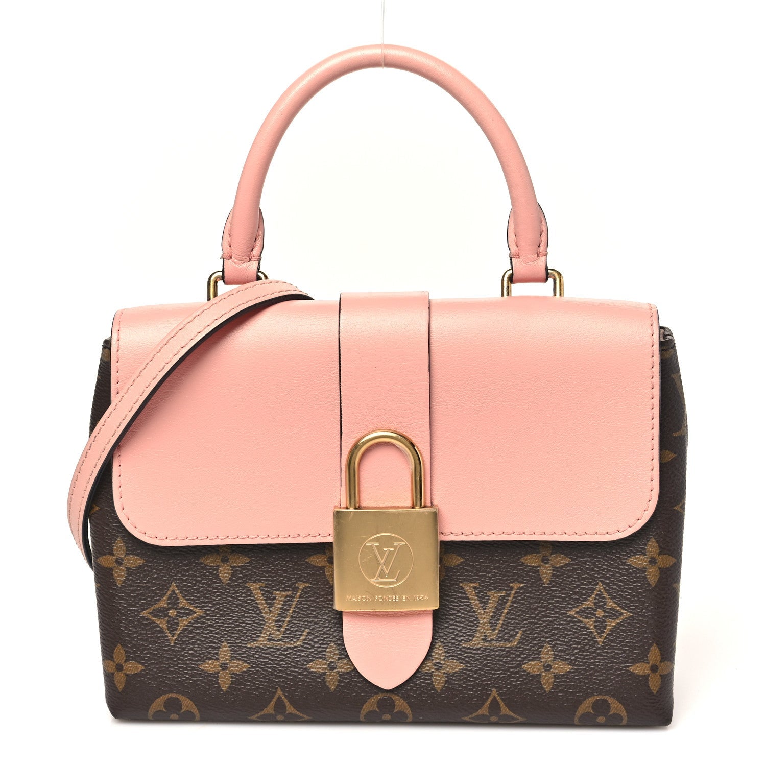 Louis Vuitton Monogram Locky BB Rose Poudre