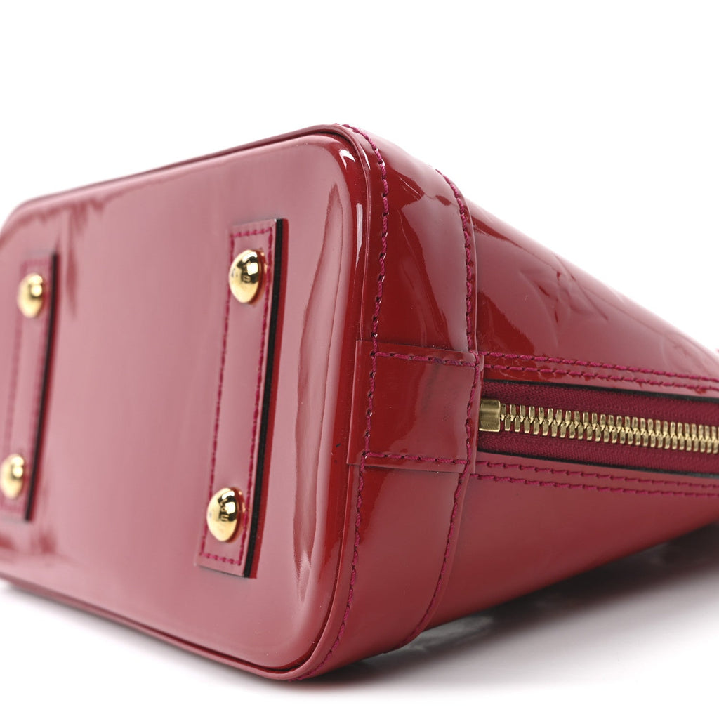 Louis Vuitton Vernis Alma BB Rose Indien
