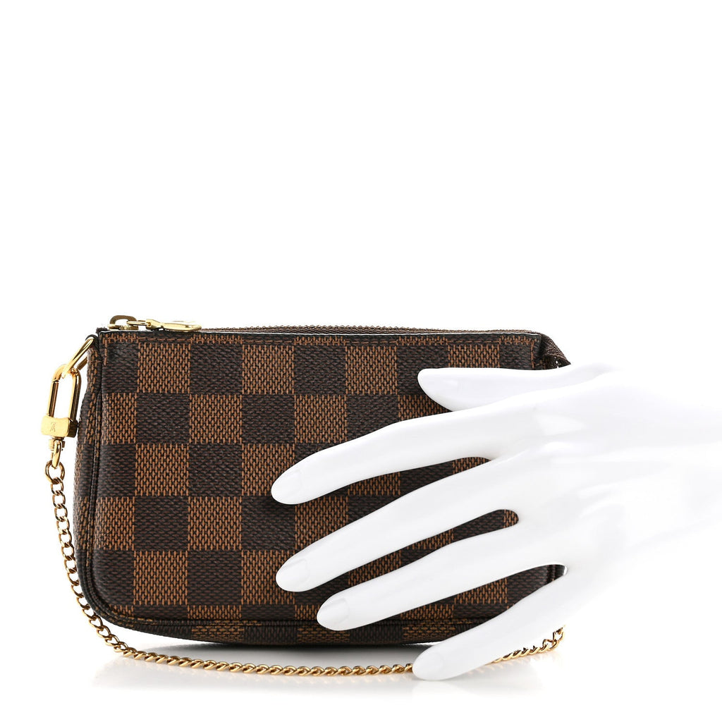 Louis Vuitton Damier Ebene Mini Pochette Accessories