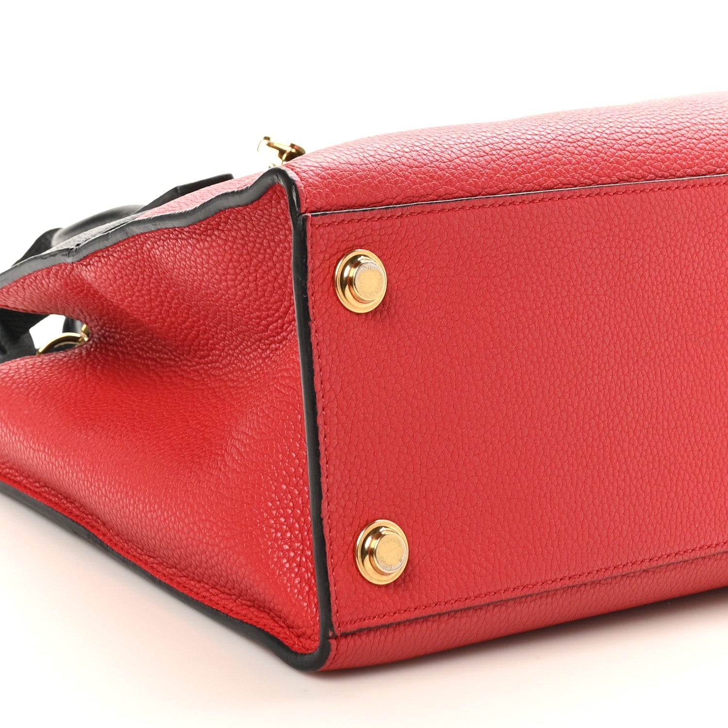 Louis Vuitton Taurillon City Steamer PM Black Rouge