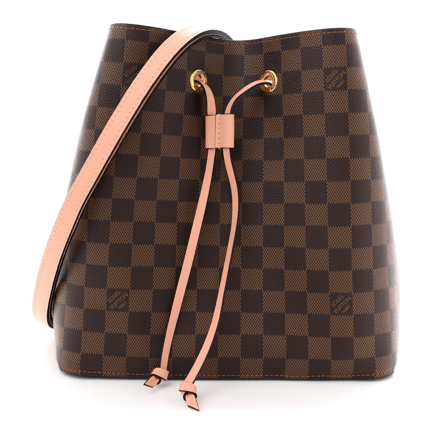Louis Vuitton Damier Ebene Neonoe MM Venus Pink