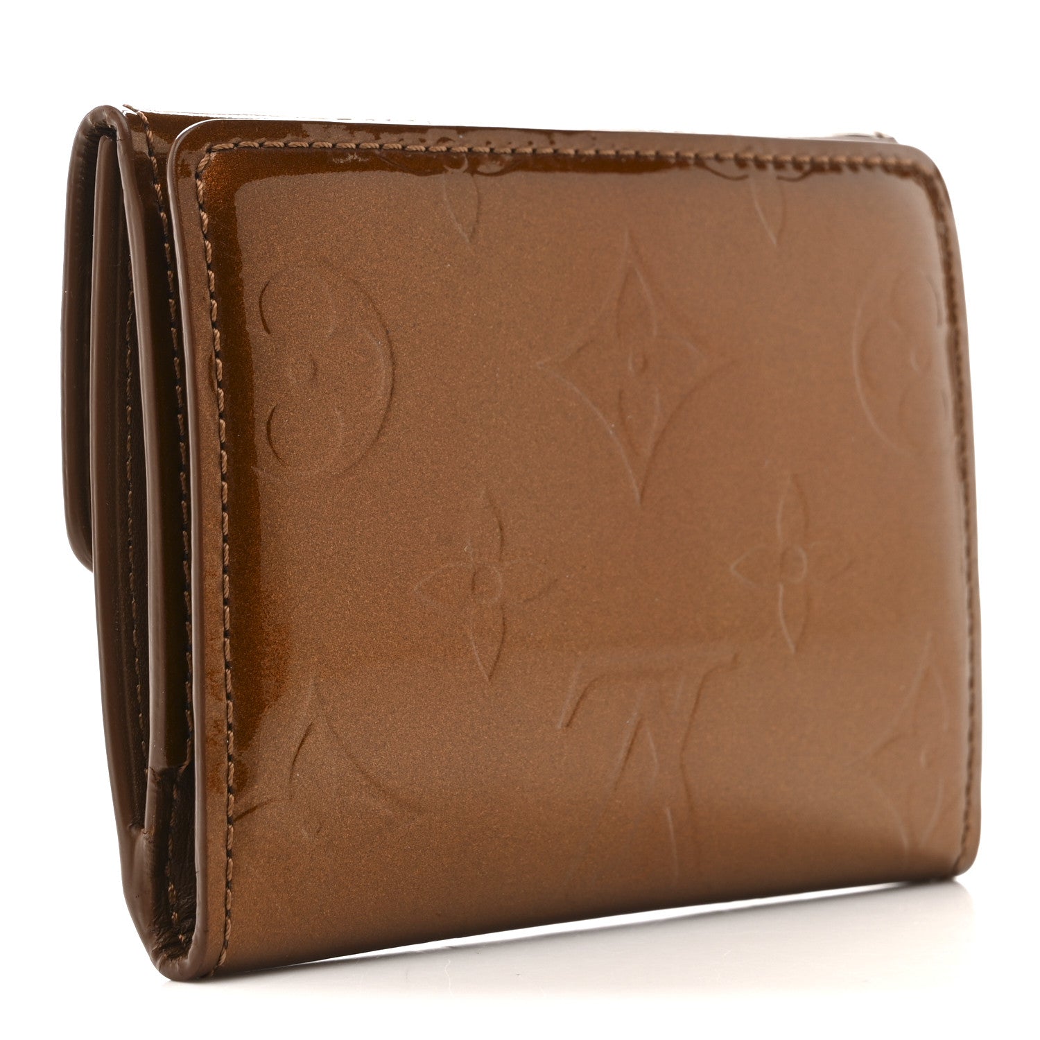 Louis Vuitton Vernis Elise Wallet Bronze