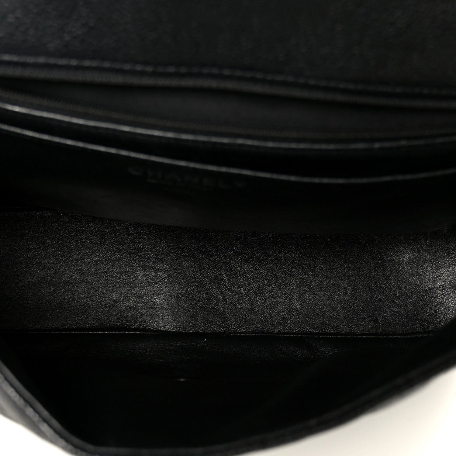 Chanel Caviar Quilted Jumbo Single Flap Black